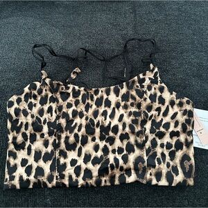 Victoria's Secret Leopard Print Sports Bra